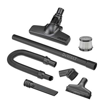 DeWalt DCV501LN-XJ аккумуляторный пылесос для строительных и мастерских работ 18V HEPA фильтр L класс 0.75L без аккумулятора и зарядного устройства Черный Желтый (DCV501LN-XJ)