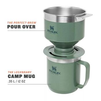 Stanley® Perfect-Brew Pour Over Classic кофеварка, 2809383002, 1-6 чашек, нержавеющая сталь, зеленая (2809383002)