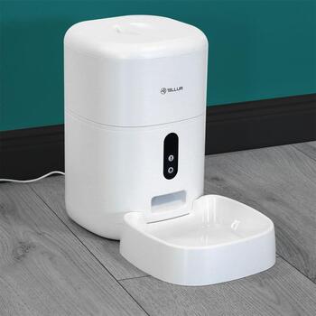 Tellur Smart WiFi Barības trauks TLL331461, 4L, 2mm ~ 10mm, līdz 10 porcijām, Ultra HD 2304x1296, nakts redzamība (TLL331461)
