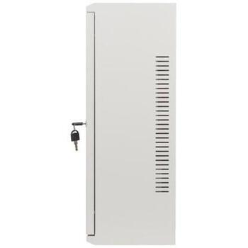 Lanberg WAF1-5203-06-00S 6U sienas servera skapis, 540x540x200mm, 60kg, IP20, pelēks (WAF1-5203-06-00S)