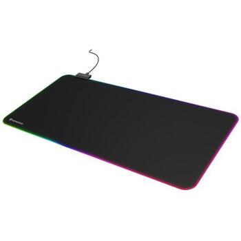 GENESIS Boron 500 XXL RGB NPG-2110, 800x400x4 mm, peles paliktnis, audums, gumija, melns, RGB apgaismojums, 12 režīmi (NPG-2110)