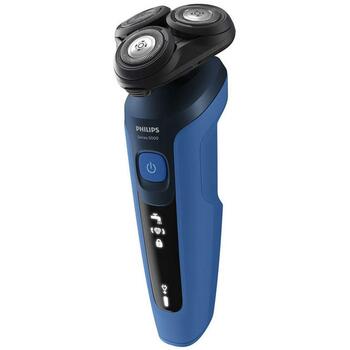 Philips Бритва S5466/17, li-ion, 60мин зарядка, 50мин время работы, 3 головки для бритья, триммер (S5466/17)