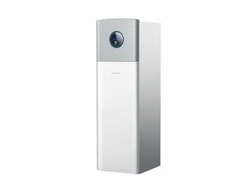 Siltumsūkņa iekštelpu bloks Split tipa ar 14 kW jaudu 230 l boileri nerūsējošā tērauda un enerģijas datu attēlošanu balts AHS-140HEDSAA-23 Hisense (AHS-140HEDSAA-23)