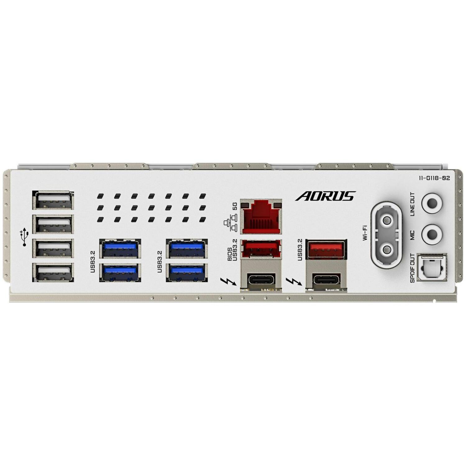 Gigabyte Datora plate Z890 AORUS PRO ICE, 16+1+2 fāzes VRM, līdz 9500MHz DDR5, 1xPCIe 5.0, 5GbE LAN, Wi-Fi 7 (Z890 AORUS PRO ICE)