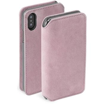 Krusell Broby 4 Card SlimWallet 61492, 16,5см, Folio, Розовый, 4 карманов для карт, Защита от царапин, Пылезащита (61492)