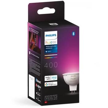 Philips Hue Лампочка WCA 12V MR16 8719514491403, 6.3 W, GU5.3, 400 lm, 25000 h, 2000-6500 K, Dimmable, Zigbee (8719514491403)
