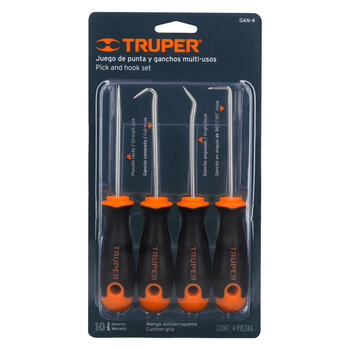 Skrāpju un āķu komplekts, 4 pieces 14210 GAN-4 Truper (GAN-4)