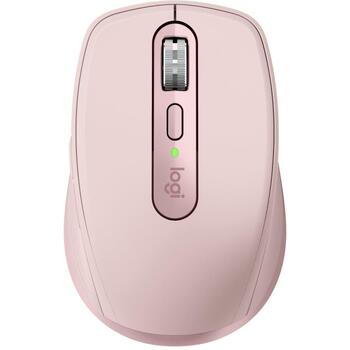 Logitech USB datorpele, MX 3S, 910-006931, 8000 DPI, 6 pogas, rozā, Bluetooth, uzlādējams, kluss klikšķis (910-006931)