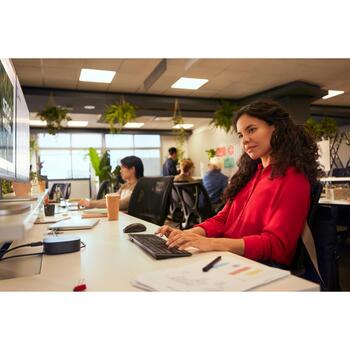 HP 725 vairāku ierīču uzlādējams komplekts 9T5B0UT#ABB, bezvadu tastatūra un pele, 4000 DPI, 10 m, USB-A, Bluetooth, melns (9T5B0UT#ABB)