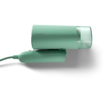 Philips Garment Steamer STH3010/70, 1000 Вт, 0.1 Л, 20 г/мин, компактный, складной, готов через 30 сек, безопасен для всех тканей (STH3010/70)