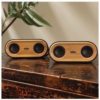 Marley Get Together Mini 2 Динамик EM-JA021-SB, 20Вт, 20ч работы, Bluetooth 5.0, водо- и пылезащита (EM-JA021-SB)
