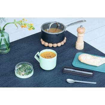 Brabantia Make & Take контейнер для супа 203862, 0.6л, 180мл, 13см, 11см, герметичный, микроволновая печь, морозильник (203862)