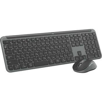Logitech Bezvadu tastatūras un peles komplekts MK950 920-012490, 10m, 400-4000DPI, grafīta krās. (920-012490)