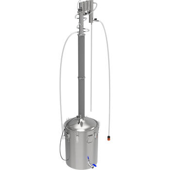 Browin электрический дистиллятор Perun XXL 343006, 60л, 3500Вт, 2x500мм соединитель колонны, дефлегматор Cold Fingers (343006)