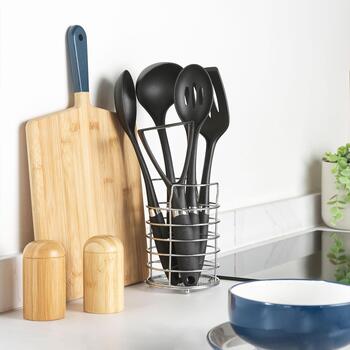 Russell Hobbs Набор кухонных принадлежностей RH03026EU7, 5 предметов, нейлон, черный цвет, 5 единиц (RH03026EU7)