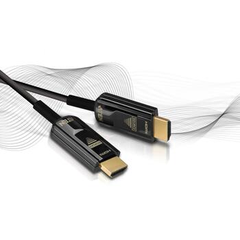 Aten HDMI активный оптический кабель VE781020-AT, 20м, поддержка 4K, активный оптический кабель (VE781020-AT)