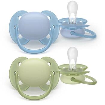 Philips Avent māneklītis Ultra soft Neutral, 0-6M (2 gab) (SCF091/37)