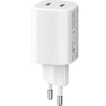 Xiaomi 45W Nano Turbo зарядное устройство 67381, 45 W, 2 x USB-C, 20 V, 2.25 A, быстрая зарядка, компактный дизайн (BHR087OEU)