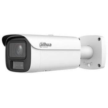 Dahua Tīkla kamera IPC-HFW5859E1-ZHE-IL-2712-WHITE, 8MP, 2.7-12mm, IP67, IK10, 60m IR, PoE, mikrofons (IPC-HFW5859E1-ZHE-IL-2712-WHITE)