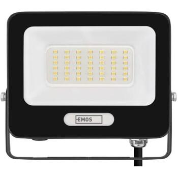 Emos LED прожектор GLARO ZS2234B, 30 W, 3000 lm, IP65, нейтральный белый, алюминий, 120°, 20 000 ч (ZS2234B)