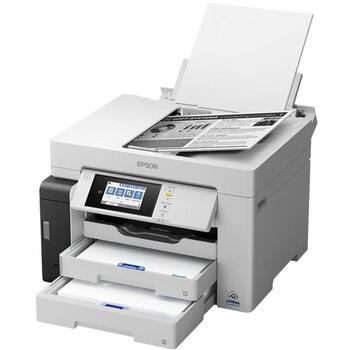 Epson Многофункциональный принтер EcoTank M15180 C11CJ41406, 3-в-1, A3, 25 стр/мин, 1200 x 1200 dpi, Wi-Fi, черно-белый (C11CJ41406)