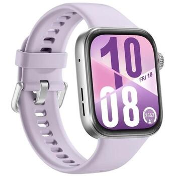 Huawei Умные часы Watch Fit 4 Seiya-B19F 55020EYM, 1.82 дюйма AMOLED, 480x408, 400 мАч, Bluetooth 5.2, GPS, 5 ATM, фиолетовый (55020EYM)