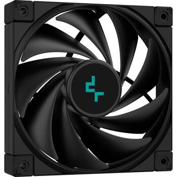 Deepcool procesora dzesētājs AK500 ZERO DARK R-AK500-BKNNMT-G-1, 68.99 cfm, 31.5 dBA, 5 vara siltuma caurules (R-AK500-BKNNMT-G-1)