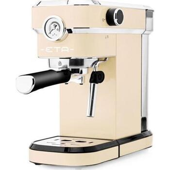 ETA Espresso kafijas automāts ETA618190040 Storio, 1350 W, 20 bar, ar piena putotāju, pusautomātisks, bēšs (ETA618190040)
