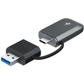 TP-Link BE6500 тридиапазонный Wi-Fi 7 мини беспроводной USB адаптер Archer TBE400U, 2.4 GHz, 5 GHz, 6 GHz, 802.11ax, 2882 Mbps (Archer TBE400U)