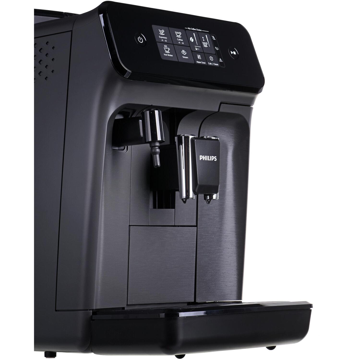 Philips EP1224/00 кофемашина, 1500Вт, 15бар, 1.8л, 275г, 12 степеней помола, сенсорный экран, TFT-дисплей, керамические жернова (EP1224/00)