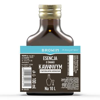Browin Kafijas garšas esence 404455, 100ml, dabīgs aromāts, 10l liķierim, bez konservantiem (404455)