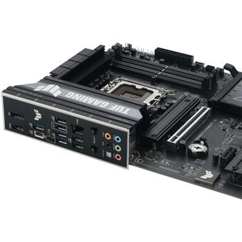 Asus Dēlis TUF GAMING B860-PLUS WIFI, 4 DIMM, 256 GB, 2.5 Gb Ethernet, Wi-Fi 7, RAID 0/1/5/10, HDMI 1, SATA 4, USB 3.2 5 (TUF GAMING B860-PLUS WIFI)