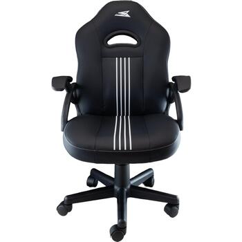 Baracuda Игровое Кресло ABALONE-B/W, 42-52см, 130кг, 5-лучевая база, черно-белый дизайн, регулируемые подлокотники (ABALONE-B/W)