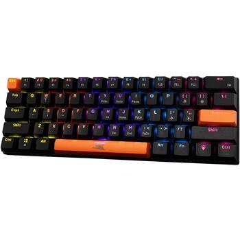 Baracuda Механическая клавиатура DOLPHIN-B-RED BGK-03111, 61 клавиша, USB, красные переключатели, подсветка (DOLPHIN-B-RED)