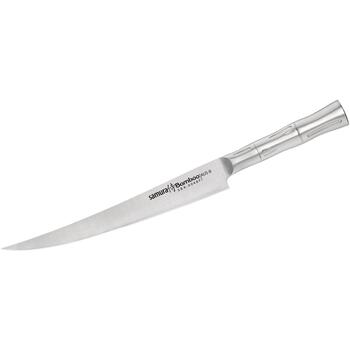 SAMURA нож для филе SBA-0048F, 224мм, AUS-8, 58HRC, стальная рукоятка (SBA-0048F)