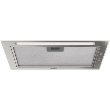 Whirlpool WCTH 63F LEB X встраиваемая вытяжка, 51,4 см, 435 м³/ч, класс B, LED, электронное управление, нержавеющая сталь (WCTH 63F LEB X)
