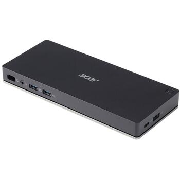 Acer dokstacija USB Type-C Dock II NP.DCK11.01N, 1xRJ-45, 2xUSB 3.0, melna (NP.DCK11.01N)