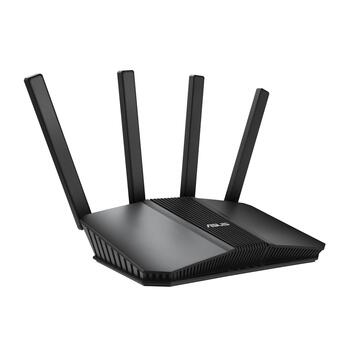 Asus WiFi 7 беспроводной маршрутизатор RT-BE55 3600Mbit/s 5xLAN RJ45 Dual-Band 2.4GHz 5GHz Черный (RT-BE55)