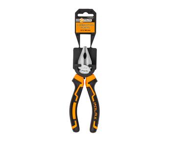 Kombinētās knaibles ar divkomponentu rokturi Cr-V, 160 mm 35-001 POLAX (35-001)