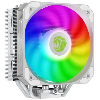 Gamemax procesora dzesētājs SIGMA540 ARGB WH, 38.4-81 cfm, 800-1600 rpm, 25 mm, 130 mm, 18-28.6 dBA, ASUS Aura Sync (SIGMA540 ARGB WH)