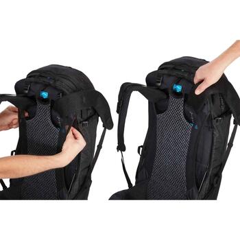 Thule Tūrisma mugursoma 4503 3204503, 30L, 1.1kg, 29x24x59cm, 420D neilons, melna, ūdensnoturīga, Topio (3204503)