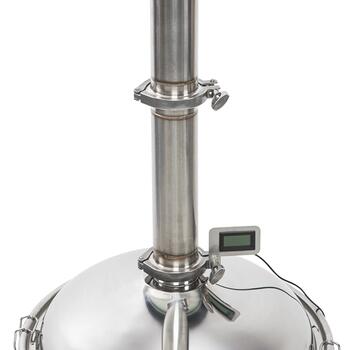 Browin дистиллятор HawkStill ColdFingers 343010, 60L, 60.3mm, 3500W, регулятор мощности, Tri-Clamp, INOX (343010)