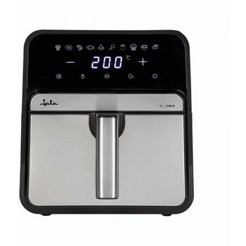 Jata Gaisa fritieris JEFR1242, 2100W, 8l, 10 programmas, elektroniskais panelis, melna, nerūsējošā tērauda (JEFR1242)
