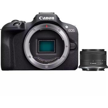 Canon EOS R100 беззеркальная камера + RF-S 18-45mm F4.5-6.3 IS STM объектив 6052C013, 24.1 МП, ISO 12800, 3.0