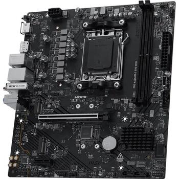 Msi PRO A620AM-G EVO WIFI, mātesplate, AM5, 4 x SATA, DDR5, 2 x M.2, 128 GB, 2.5 Gb Ethernet, Bluetooth 5.3, HD Audio (PRO A620AM-G EVO WIFI)