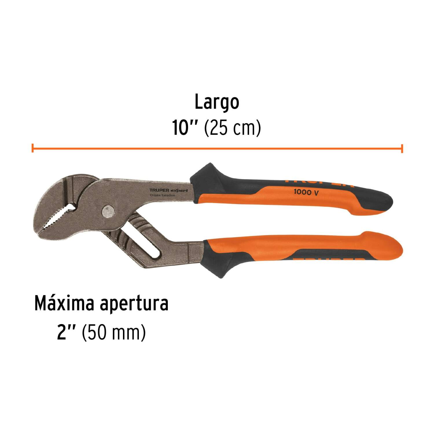 Разводной ключ Expert 150 мм PEX-10X Truper (PEX-10X)