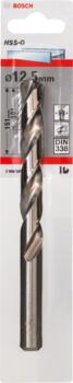 HSS-G urbji metālam 12,5mm, 1gab., Urbjmašīnām/skrūvgriežiem HSS SLĪPĒTS SPIRĀLVEIDA URBIS, 2608585941, BOSCH (2608585941)