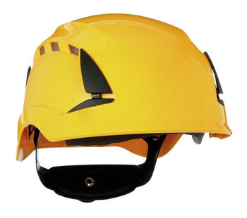 Каска защитная SecureFit с вентиляцией желтая, X5502V-CE, X5502V 3M (X5502V)