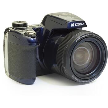 Kodak Цифровая камера AZ528 BLUE, 16 МП, 52x оптическое увеличение, 3,0 дюйма LCD, Wi-Fi, 1100 мАч аккумулятор (AZ528 BLUE)