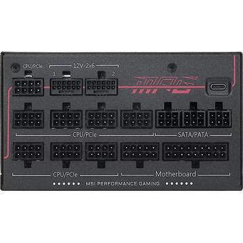 Power Supply|MSI|MPG Ai1300TS PCIE5|ATX|PC|100 - 240 V|1300 W|MPGAI1300TSPCIE5 (MPG AI1300TS PCIE5)